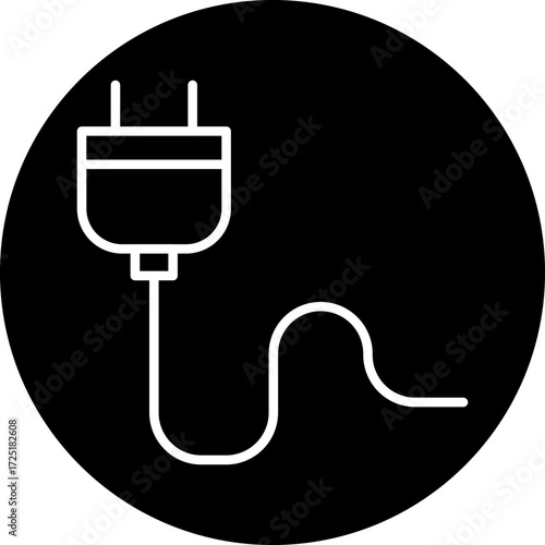 Adapter Line Icon Style