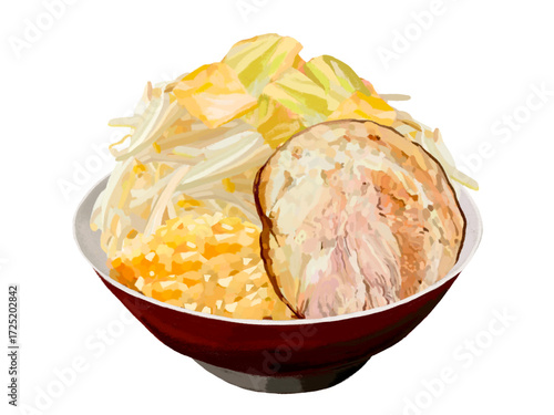二郎系ラーメン（大盛り）