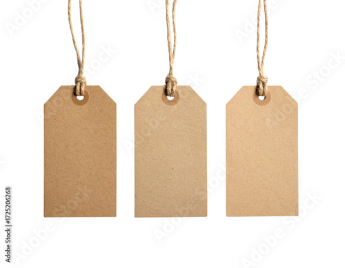 blank price tag