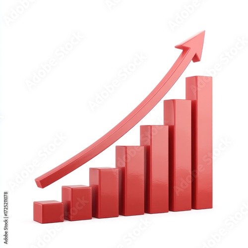 Red growing graph Free Download Red growing graph - GFXLoad