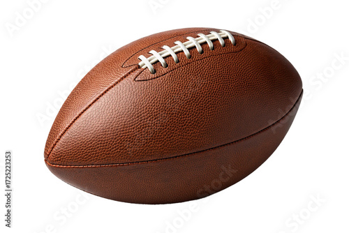 American football isolated on transparent background