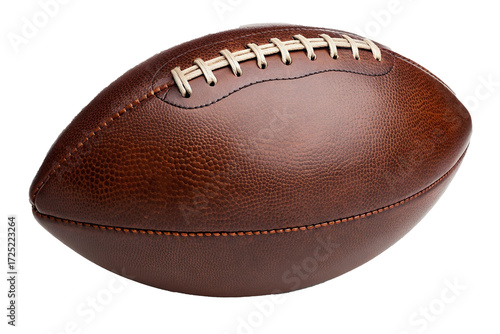 American football isolated on transparent background
