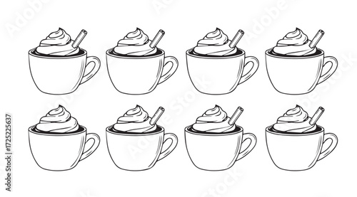 Vector art of coffee