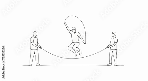 vector illustration of a girl