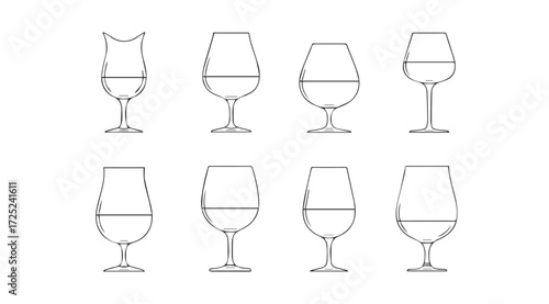 Vector art of wine