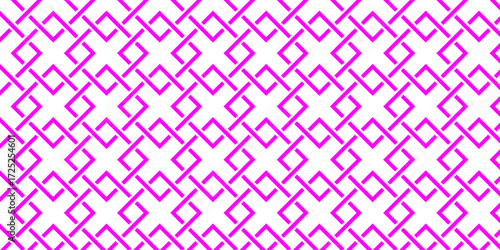 seamless pattern with pink stripes square fabric textile cloth line texture background.	