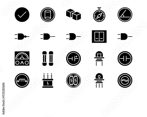 School Line Vector Icons