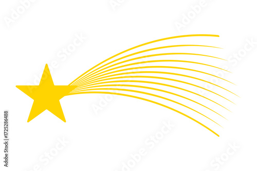 Bethlehem star icon symbol