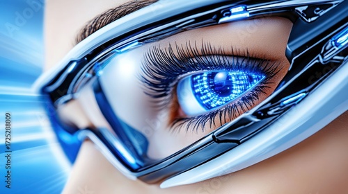 Futuristic Eye: A Glimpse into Tomorrow's Technology