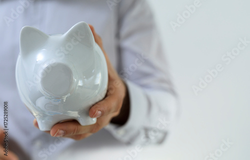Close-up of hands holding a...