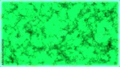 Green Fractal Clouds