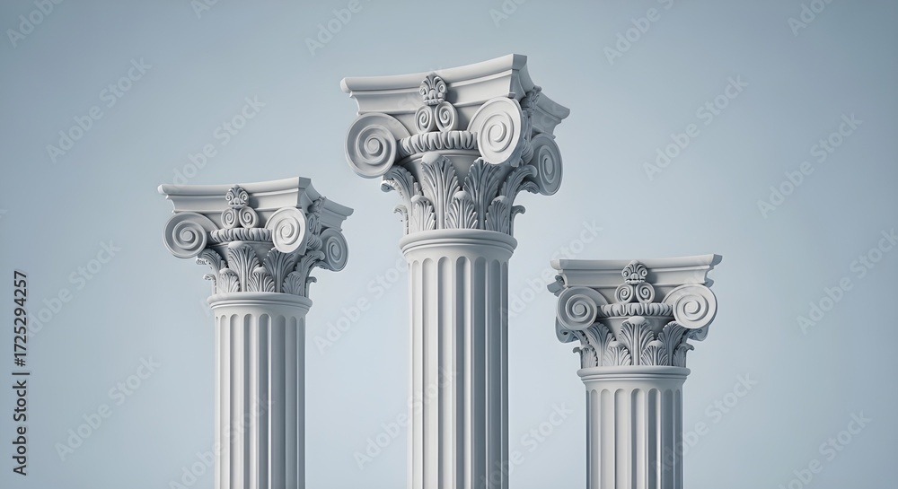 Obraz premium Ancient Architectural Columns