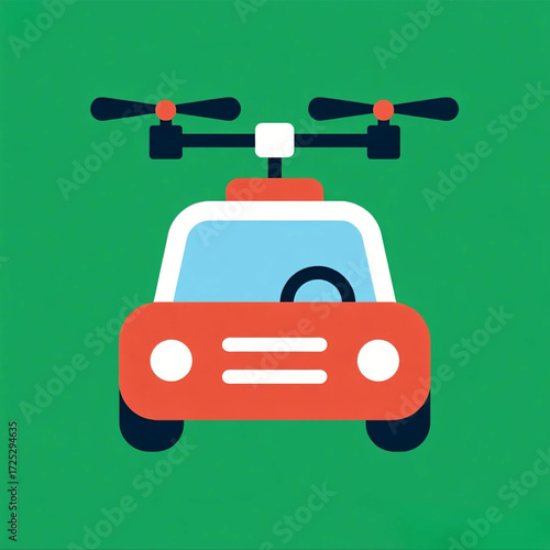 Flat Vector of Autonomous Vehicles and Smart Transport