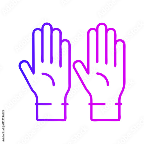 A pair of protective gloves, highlighting the concept of hand hygiene and safety