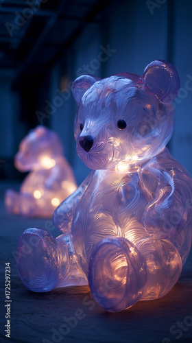 mouse in glass