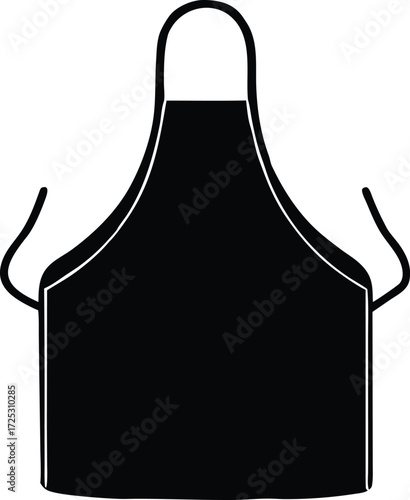 apron icon, cooking garment design