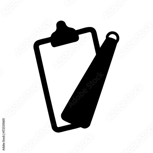 Clipboard and pen representing documentation, note taking, and organization for various tasks