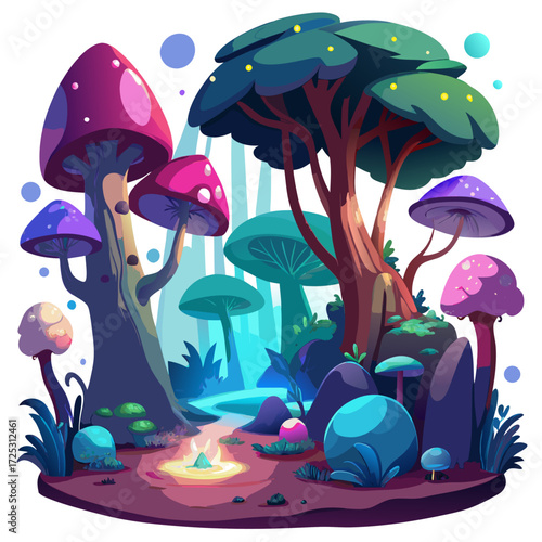 Enchanted Forest Vector