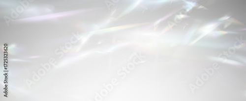 Set of rainbow lights with transparency effect, ray overlay, color prism, rainbow crystal effect, vector, png.	

