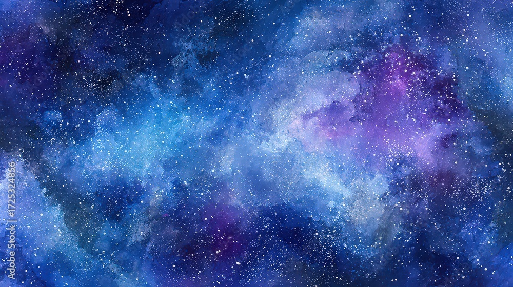 Obraz premium Abstract Starry Night Sky Background