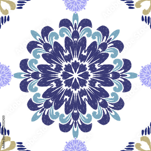 Geometric Ethnic traditional seamless , Aztec, Tribal, Hmong, Native American Indian, Pattern design for wrap, carpet, decorative illustraion
