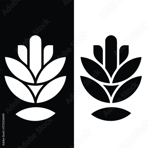 flower logo design