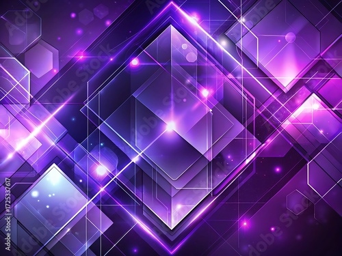 Abstract purple geometric background