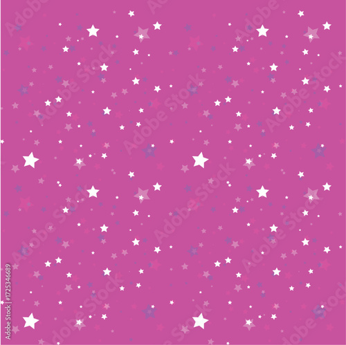 pink stars background