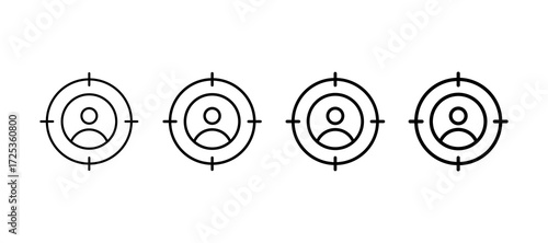 Targeting Multiple Line Icon Element