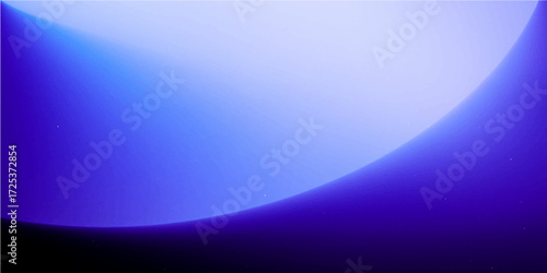 Bright abstract blue wave pattern with glowing light lines and dark space background