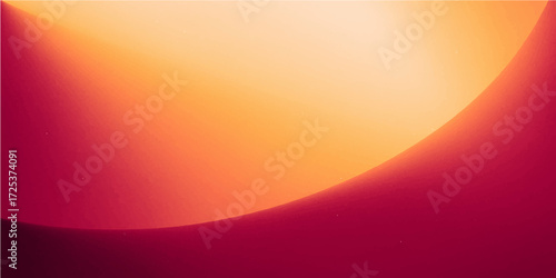 Abstract vector illustration of bright orange and yellow light waves forming an artistic gradient texture background