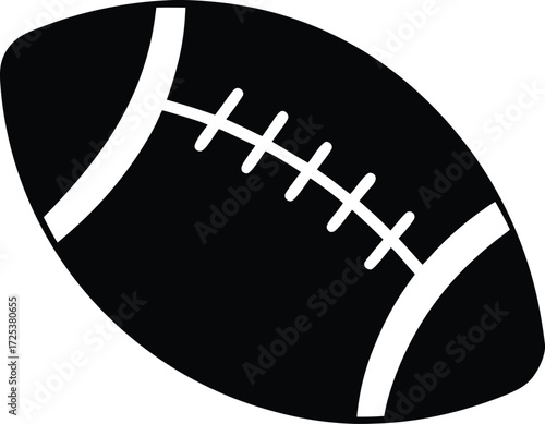 american football silhouette, sports vector art