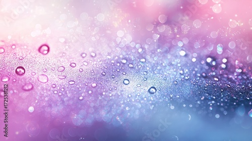 Water droplet abstract art