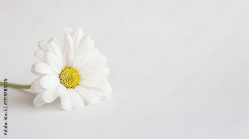 Obraz premium Macro Floral Closeups: Isolated Daisies, White Chamomile & Yellow Chrysanthemum Blooms