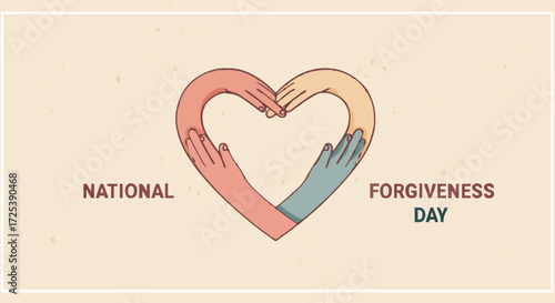 Vector illustration national forgiveness day