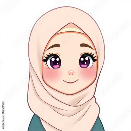 portrait of a Muslim woman