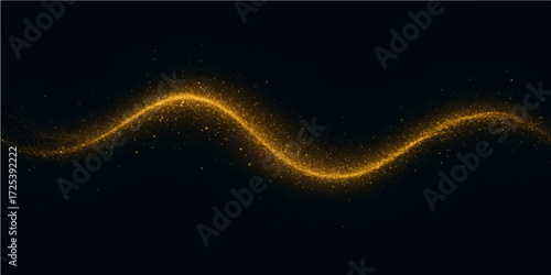 Abstract background with glowing blue light waves and star like fractal energy patterns in motion