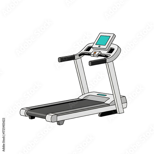 Modern Treadmill Exercise Machine Fitness Equipment Workout Device