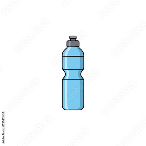 Water sipper icon logo flat vector design