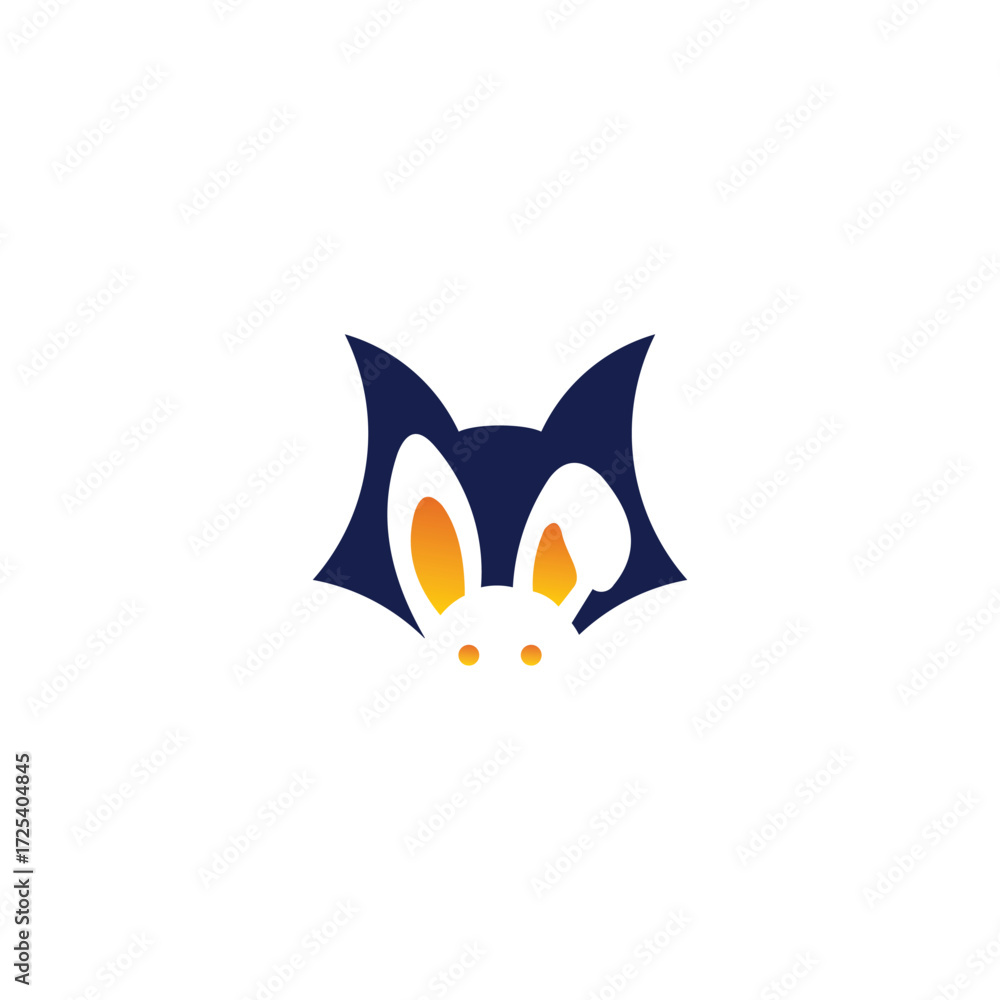 Fototapeta premium fox and rabbit