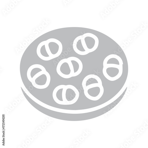 Diplococci Bacteria Icon