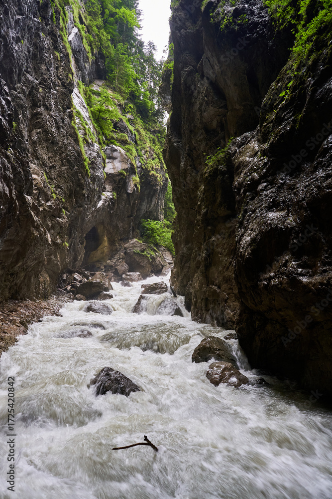 Obraz premium waterfall in the mountains