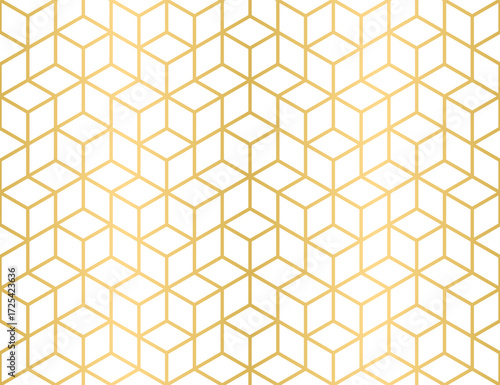 geometric hexagon minimal grid graphic pattern, Hexagonal netting. Honeycomb background.