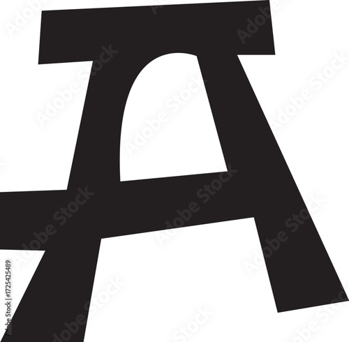 3d letter a