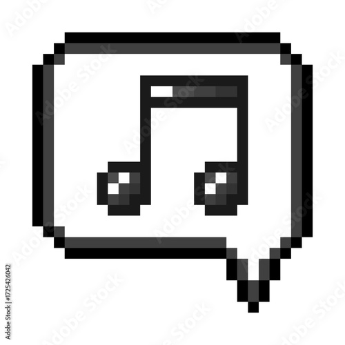 Pixel art speech bubble icon eighth notes (6).png