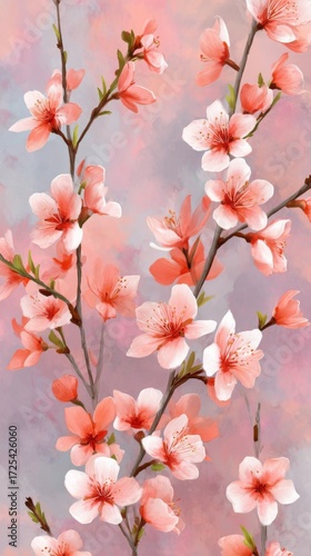 pink cherry blossom