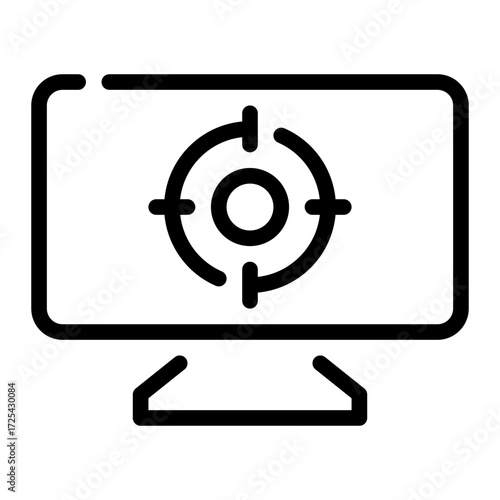 focus line icon