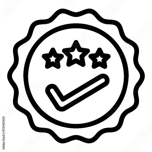 quality assurance Line Icon