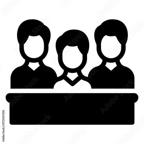 jury Solid icon