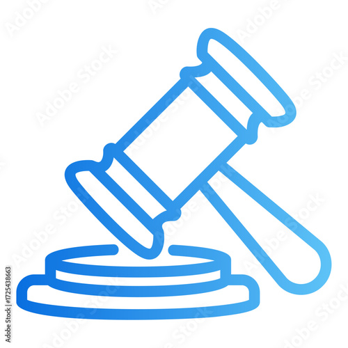 law Gradient icon